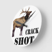 Horloge Ronde coup de crack (Angle)