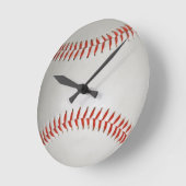 Horloge Ronde Coupe de baseball de clock (Angle)