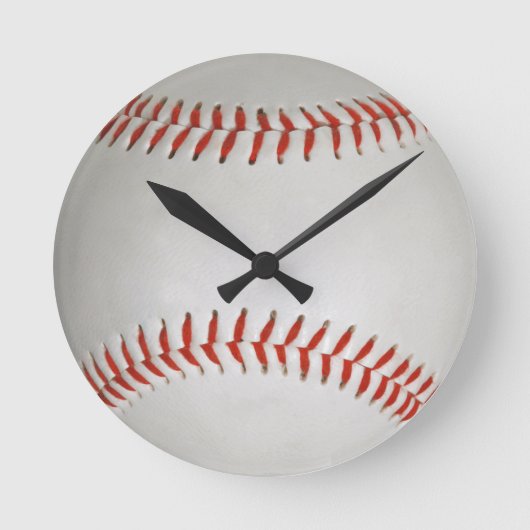 Horloge Ronde Coupe de baseball de clock (Recto)