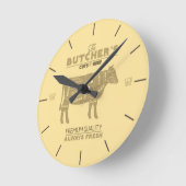 Horloge Ronde Coupe de Beef (Angle)