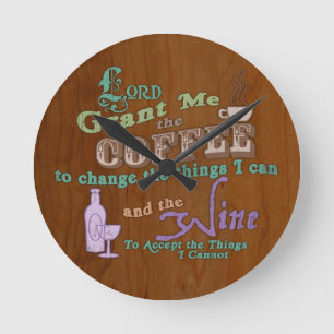 Horloge Ronde Coupe de Serenity