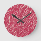 Horloge Ronde Courbes d'esquisse (Recto)