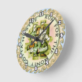 Horloge Ronde Courir pour l'argent (Angle)