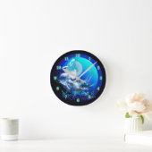 HORLOGE RONDE COURSE DE LUNE BLUE TURTTUE SEA (Maison)