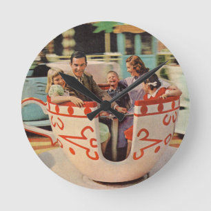 Horloge Ronde course de thé au parc d'attractions