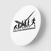 Horloge Ronde Course d'orientation d'évolution (Angle)