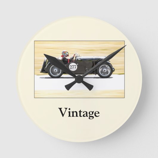 Horloge Ronde Course vintage (Recto)