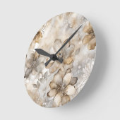 Horloge Ronde Coussin de décoration (Angle)