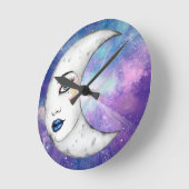 Horloge Ronde Coussin rond (Angle)