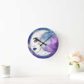 Horloge Ronde Coussin rond (Maison)