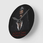Horloge Ronde Couverture de The Vampire Satires (Angle)