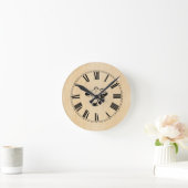 HORLOGE RONDE COW ROUND CLOCK (Maison)