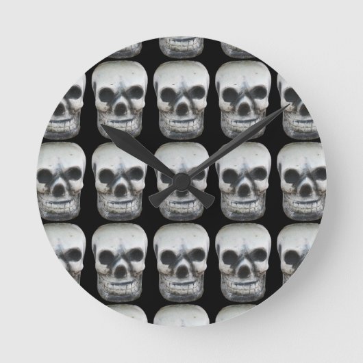 Horloge Ronde Crâne thaïlandais (Recto)