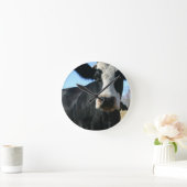 Horloge Ronde Crazy Cow (Maison)