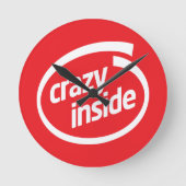 Horloge Ronde Crazy inside (Recto)