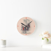 Horloge Ronde Cream of Wheat Advertising Art Clock #1 (Maison)