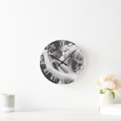 Horloge Ronde Create Your Custom Photo personalized (Maison)