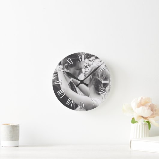 Horloge Ronde Create Your Custom Photo personalized (Maison)