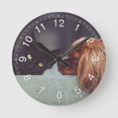 Horloge Ronde Create Your Custom Photo personalized (Recto)