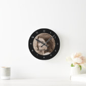 Horloge Ronde Create Your Own Design | Personnalized Photo (Maison)