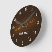 Horloge Ronde Create Your Own Wall (Angle)