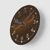 Horloge Ronde Create Your Own Wall (Angle)