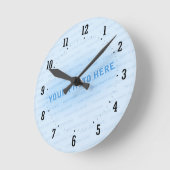 Horloge Ronde Create Your Own Wall (Angle)