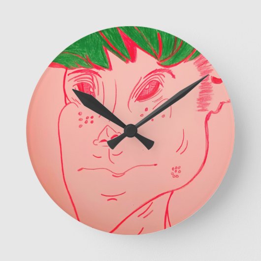 Horloge Ronde Creature Features Animation (Recto)