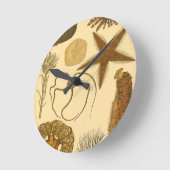 Horloge Ronde Créatures sous-marines (Angle)