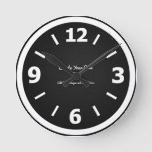 Horloge Ronde Créez vos propres