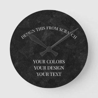 Horloge Ronde Créez votre propre