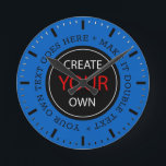 Horloge Ronde Créez votre propre - Personnalisé, marqué / Photo<br><div class="desc">Horloge murale : Créez votre propre article - personnalisable de marque professionnelle avec logo / photo personnalisé et des réglages plus faciles en ajoutant du texte, des couleurs arrière - plans ou plus d'images. Une façon simple de personnaliser votre entreprise, créer des cadeaux cool pour votre famille et vos amis...</div>