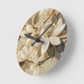 Horloge Ronde Crème Magnolia Simplicity (Angle)
