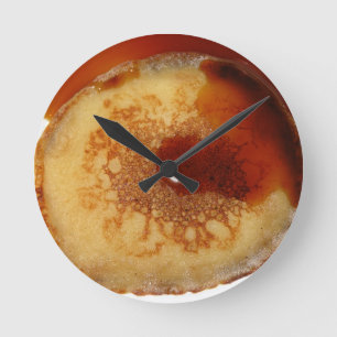 Horloge Ronde Crêpe