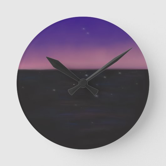 Horloge Ronde Crépuscule (Recto)