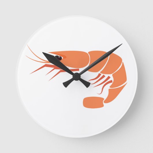 Horloge Ronde crevettes (Recto)