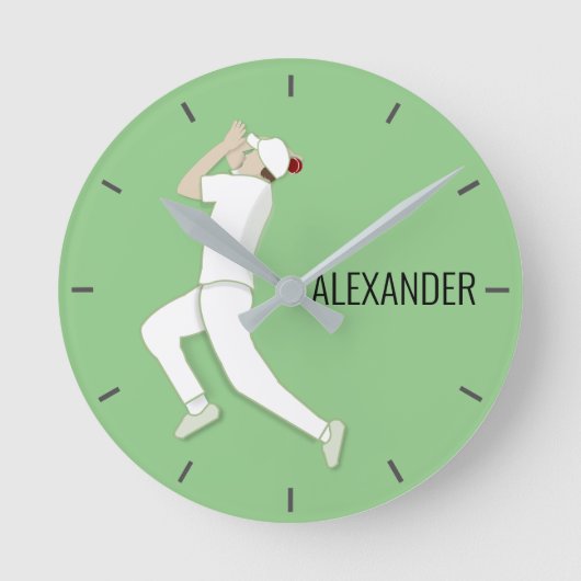 Horloge Ronde Cricket (Recto)