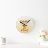 Horloge Ronde Cricket Chick (Maison)