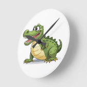 Horloge Ronde Crocodile (Angle)