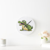 Horloge Ronde Crocodile (Maison)