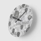 Horloge Ronde Croire Alien (Angle)