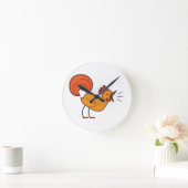 Horloge Ronde Croisement ROOSTER (Maison)