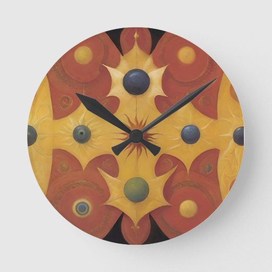 Horloge Ronde croiser (Recto)