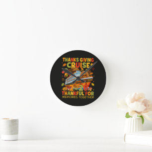 Horloge Ronde Croisière de Thanksgiving en famille 2026 Voyage V