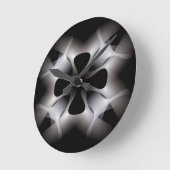 HORLOGE RONDE CROIX ABSTRAITE (Angle)