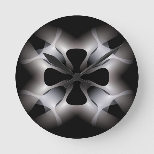 HORLOGE RONDE CROIX ABSTRAITE (Recto)