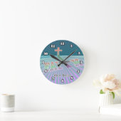 Horloge Ronde Croix de foi (Maison)