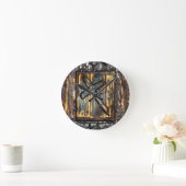 Horloge Ronde Croix de l'Apocalypse (Maison)