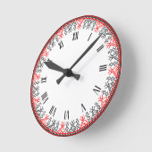 Horloge Ronde Cross (Angle)
