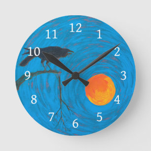 Horloge Ronde crow